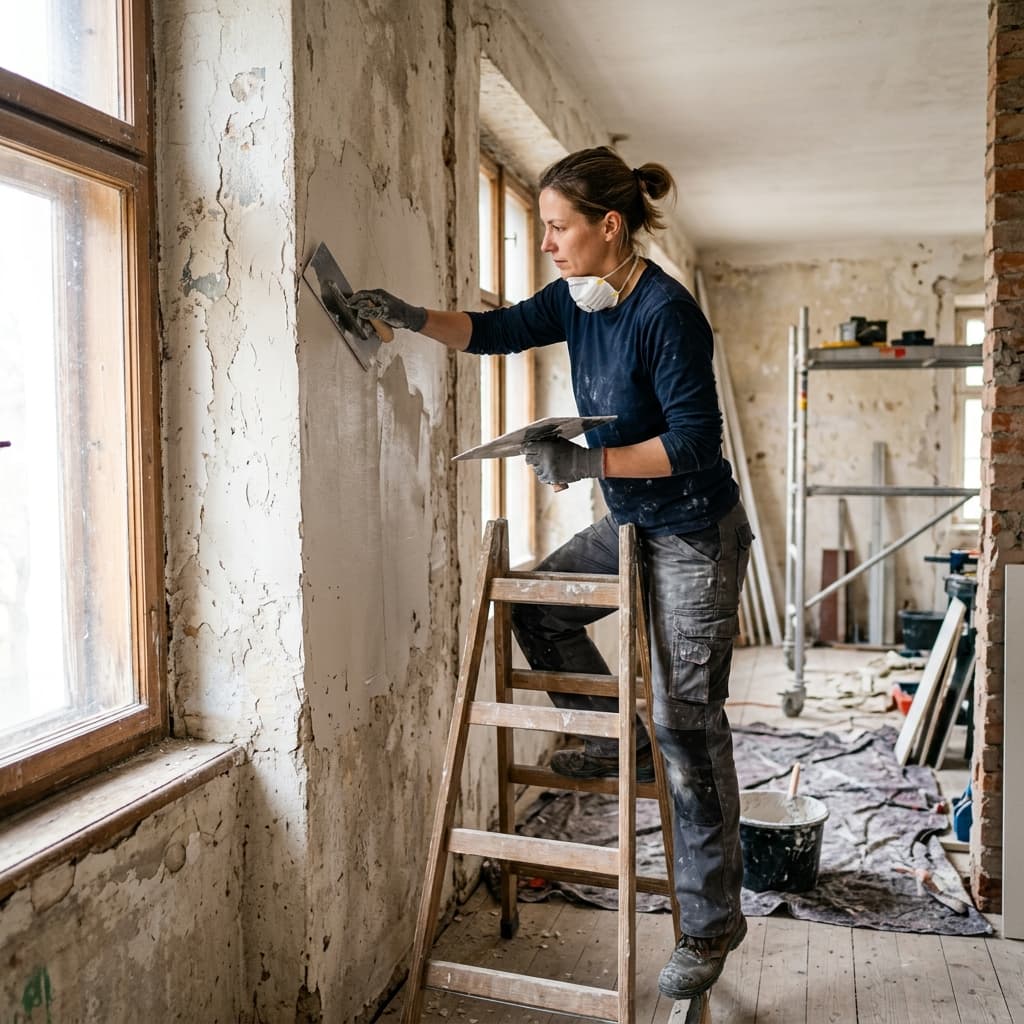 Renovations - Old building, water damage, mold